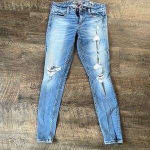 Arizona super skinny ripped jeans